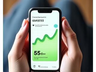 A user interface showing a progress tracker with charts and positive affirmations.