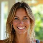 Portrait of Sarah Jordan, a certified yoga instructor and mindfulness coach.